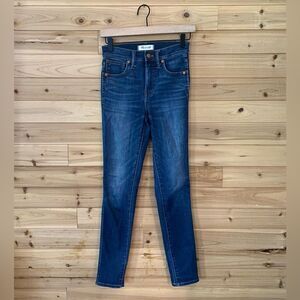 Madewell Size 23 10" High Rise Skinny Jeans